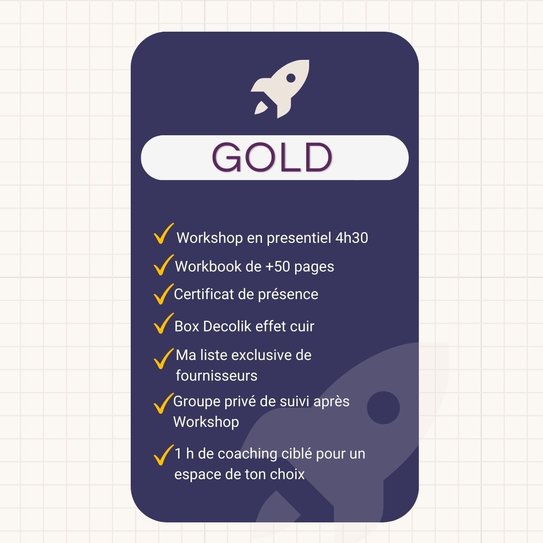 PACK 3 : GOLD